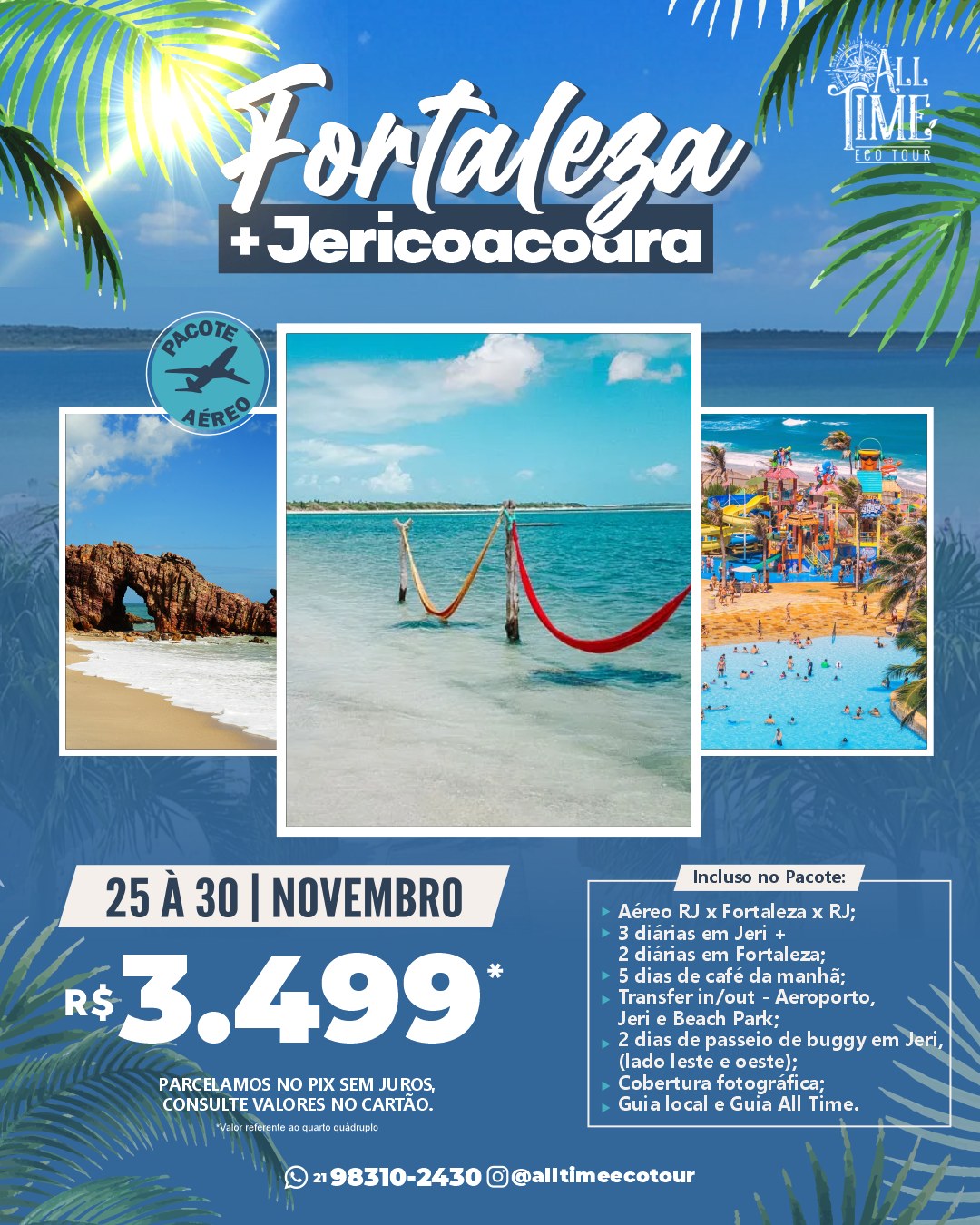 Fortaleza + Jericoacoara – CE